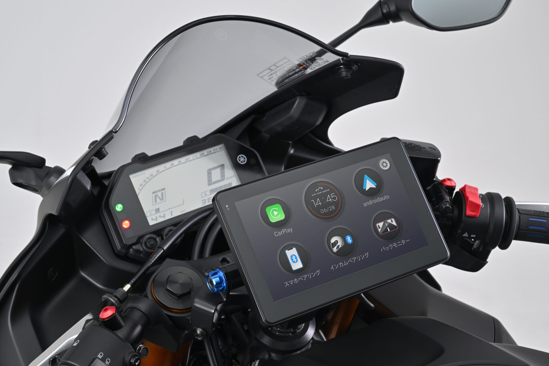 デイトナ話題のモトスマートモニターついに9月上旬発売 Moto Connect モトコネクト