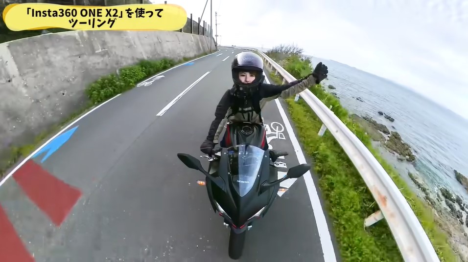 Insta360 ONE X2 バイク撮影キット
