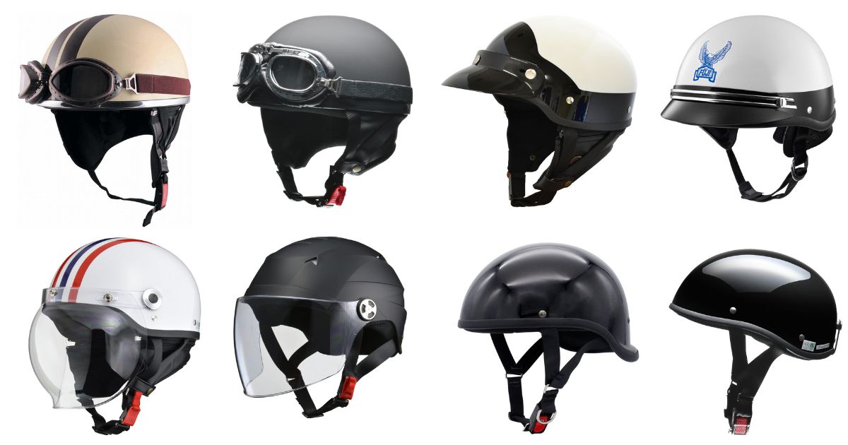 ホンダフュージョンマルチマウントバーメタルハーフヘルメット