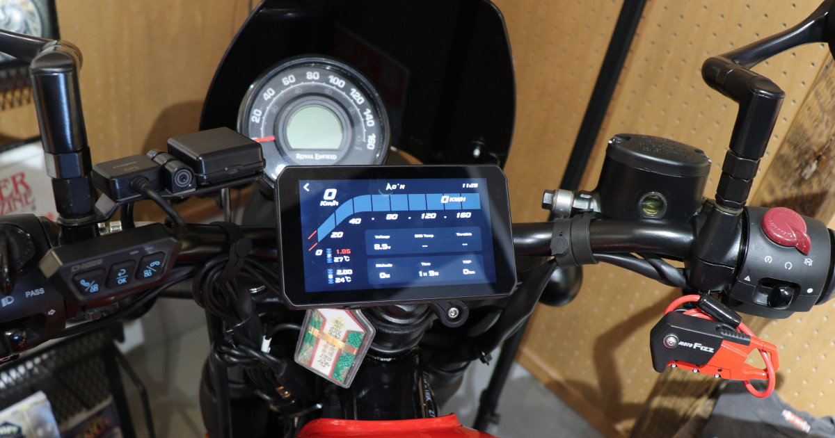 TANAX】新製品ドラレコ付きスマートライドモニターはバイク乗り TANAX】新製品ドラレコ付きスマートライドモニターはバイク乗り