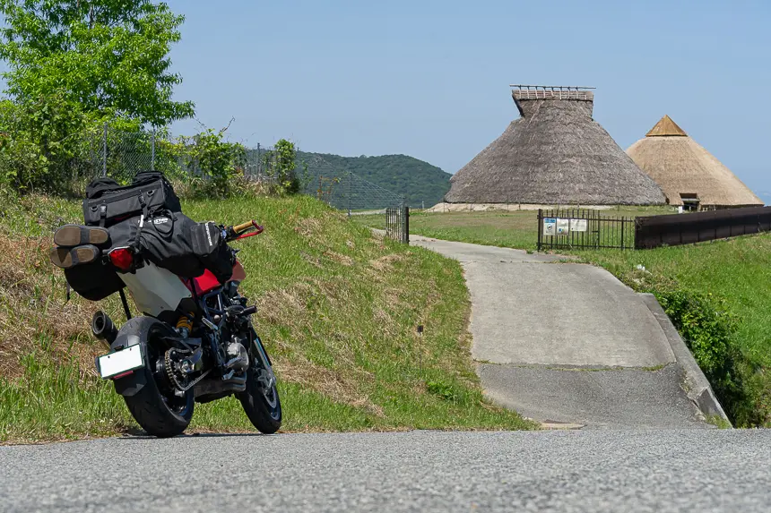 五斗長垣内遺跡とNUDA900R