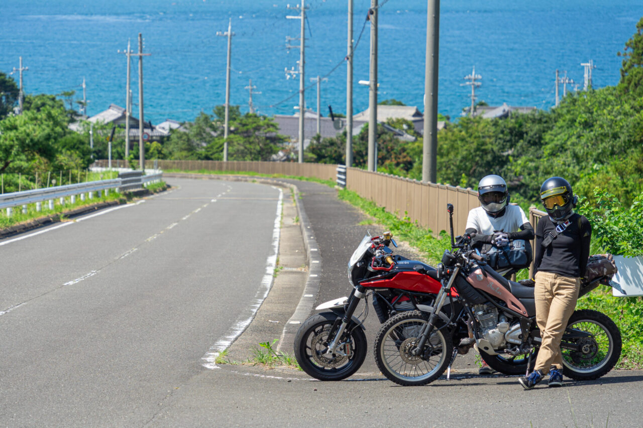 瀬崎浜とカゲ太とカゲ美