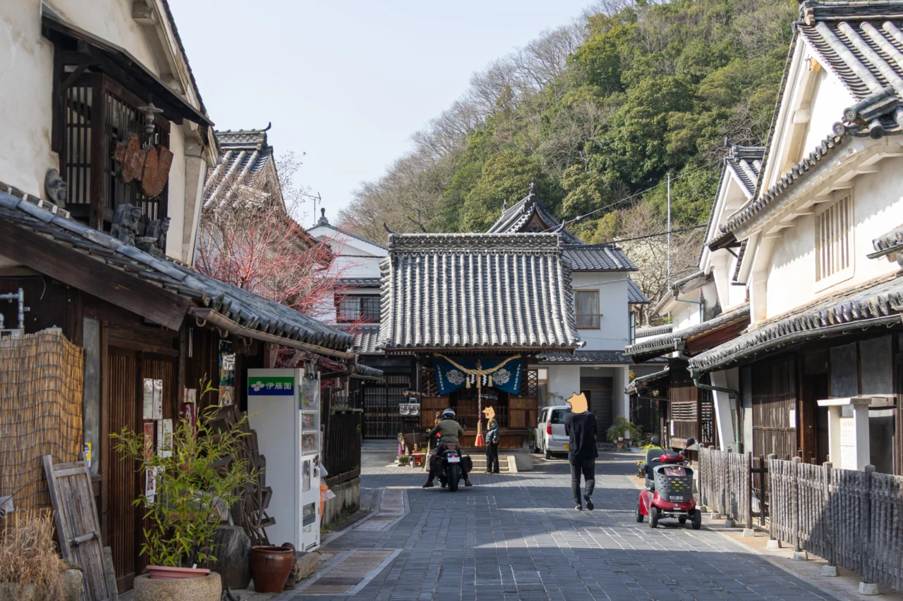 たけはら町並み保存地区の胡堂