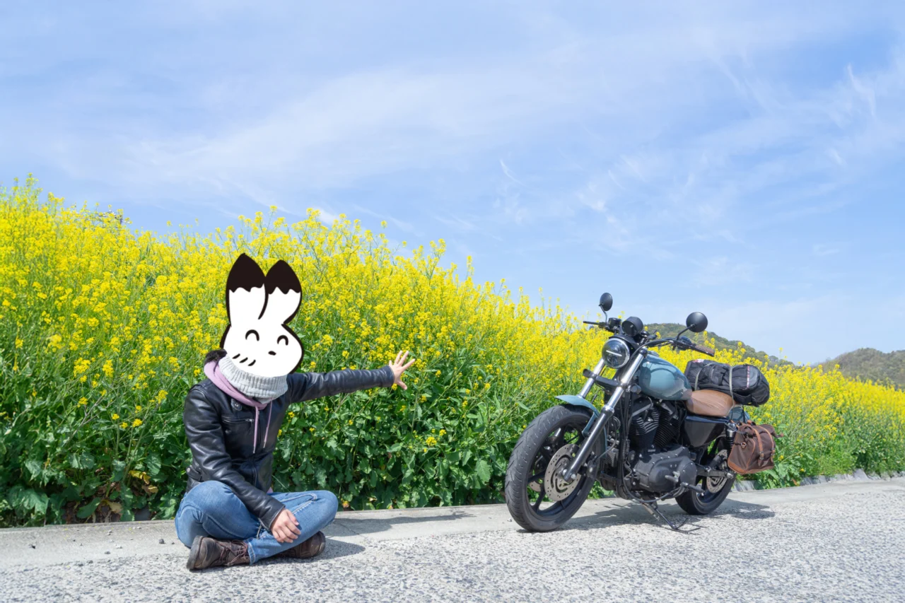 温暖なエリアで春を先取りツーリング