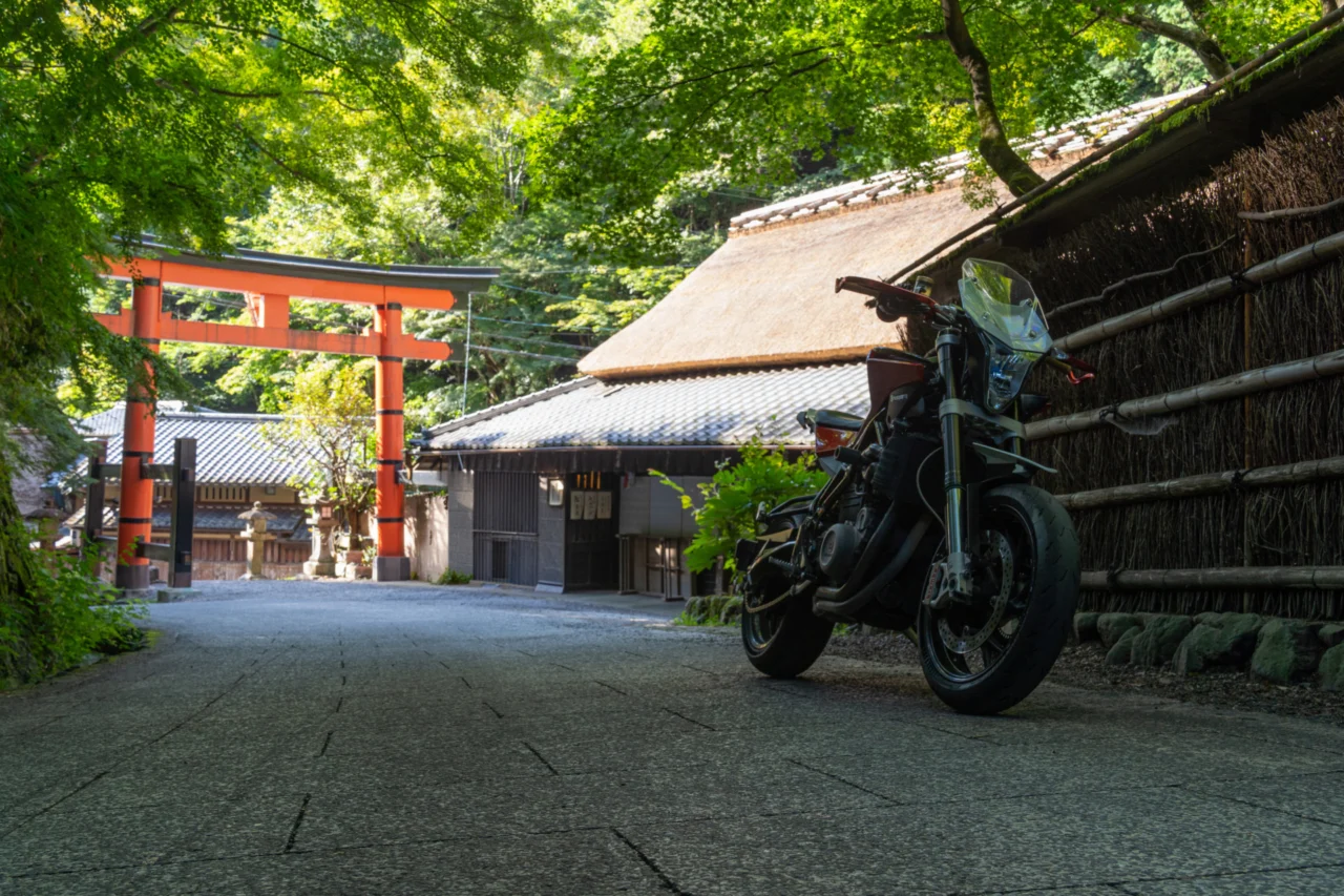 07:50 嵯峨鳥居本伝建地区│静かな竹林と鳥居の町