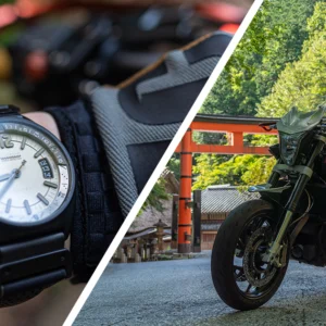 バイク乗りの腕時計「MOTO-R Mid」レビュー｜京都でデジタルデトックス・ツーリング